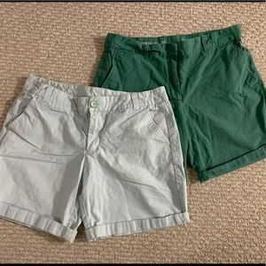 Gap Boyfriend Roll Up Shorts